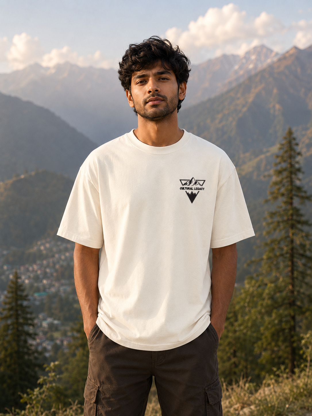 Spirit of Chamba Mahadev Oversized T-Shirt – Unisex