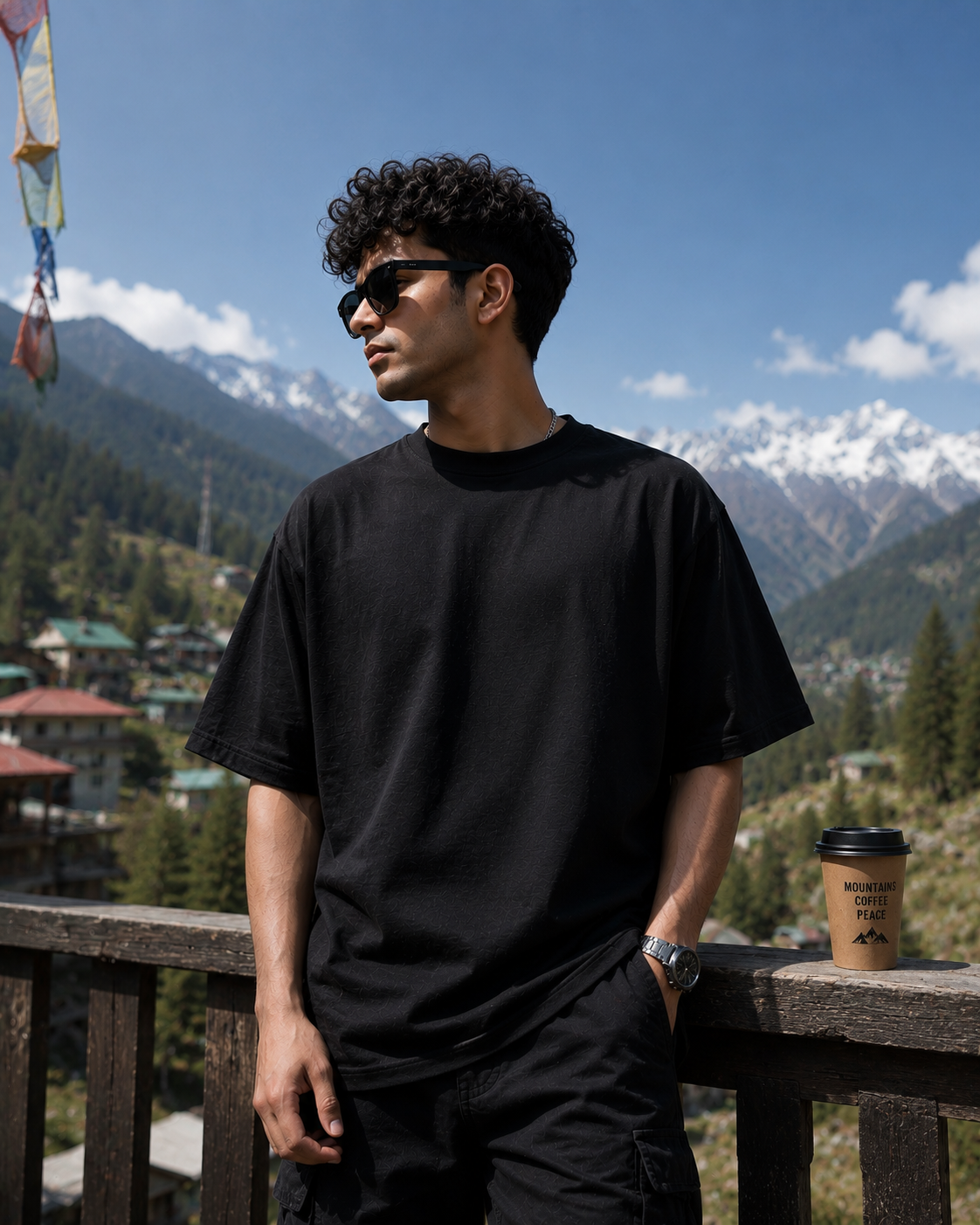 Chamunda Maa – Chamba Edition | Premium Oversized T-Shirt | 240 GSM Cotton | Unisex