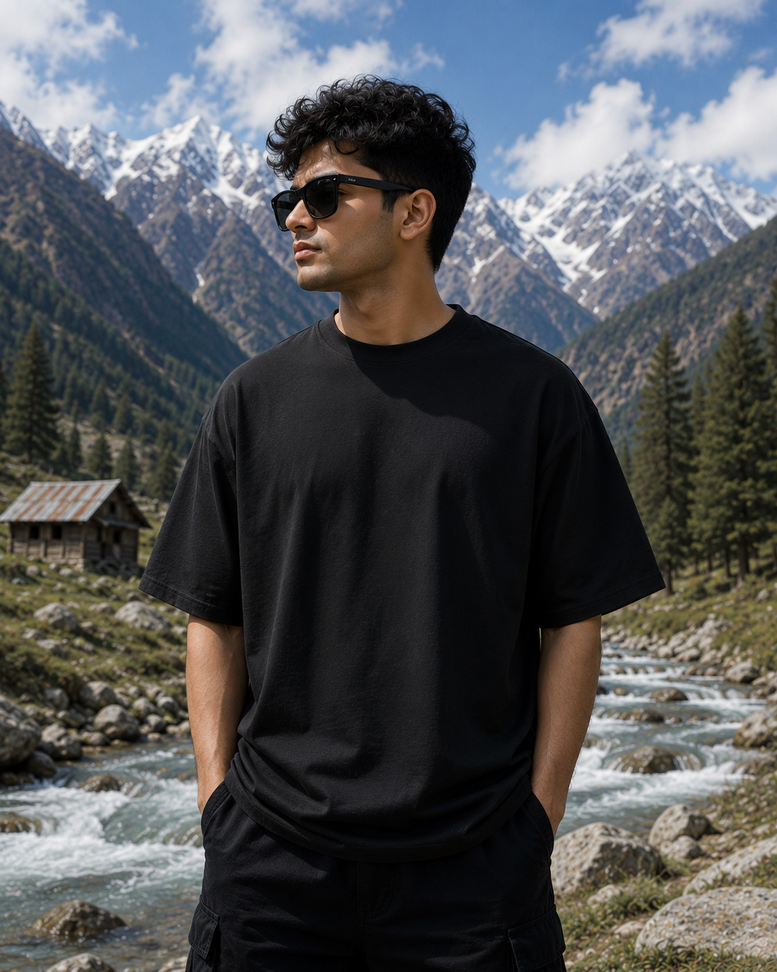 CHAMBA – Where Tradition Lives | Premium Oversized T-Shirt | 240 GSM Cotton | Unisex