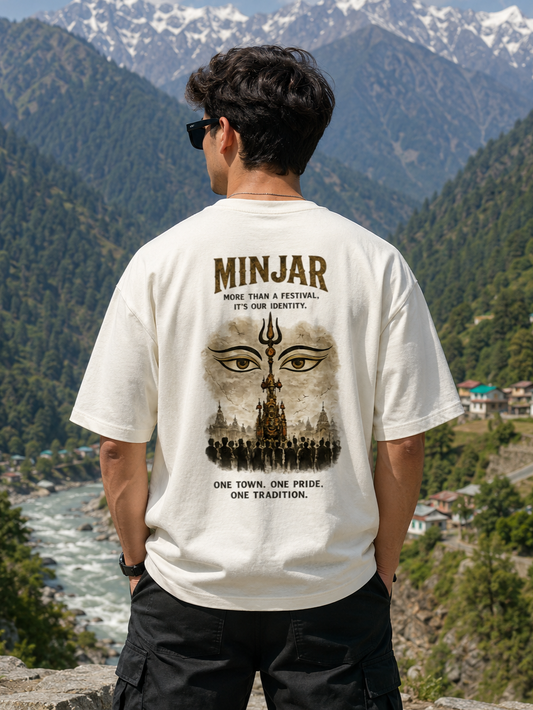 Minjar Mela Chamba Heritage Unisex Oversized T-Shirt