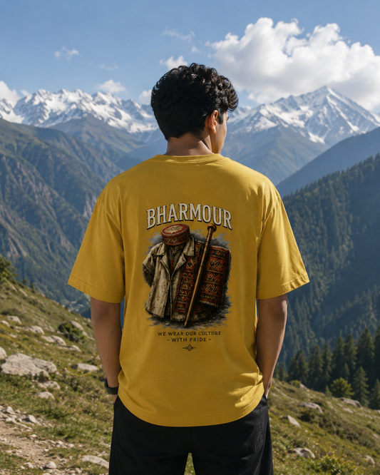 Bharmour Heritage Oversized Graphic T-Shirt | We Wear Our Culture With Pride