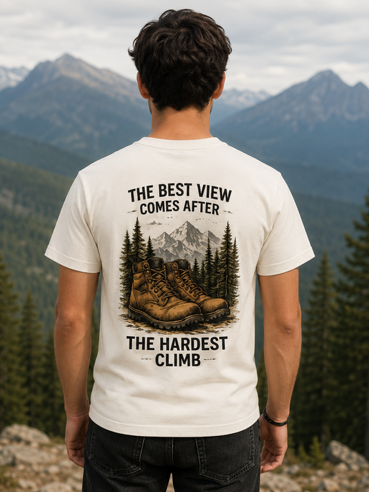The Best View Comes After The Hardest Climb | Unisex Regular Fit T-Shirt