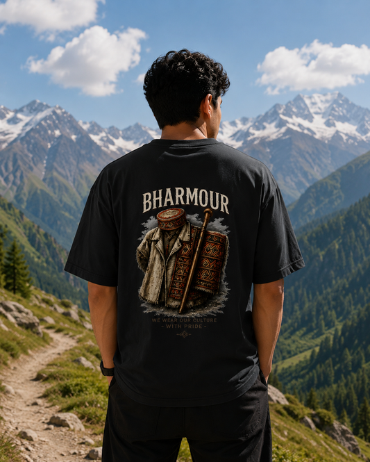 Bharmour Heritage Oversized Graphic T-Shirt | We Wear Our Culture With Pride