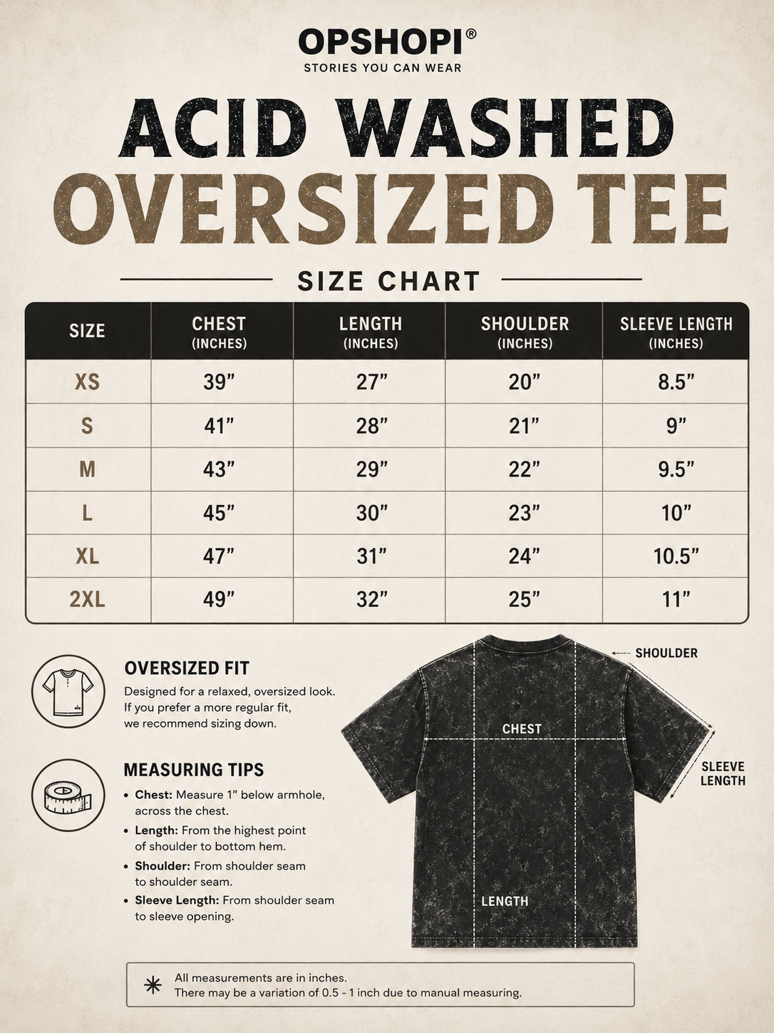 Himachali Heritage Acid-Washed Oversized T-Shirt – Unisex