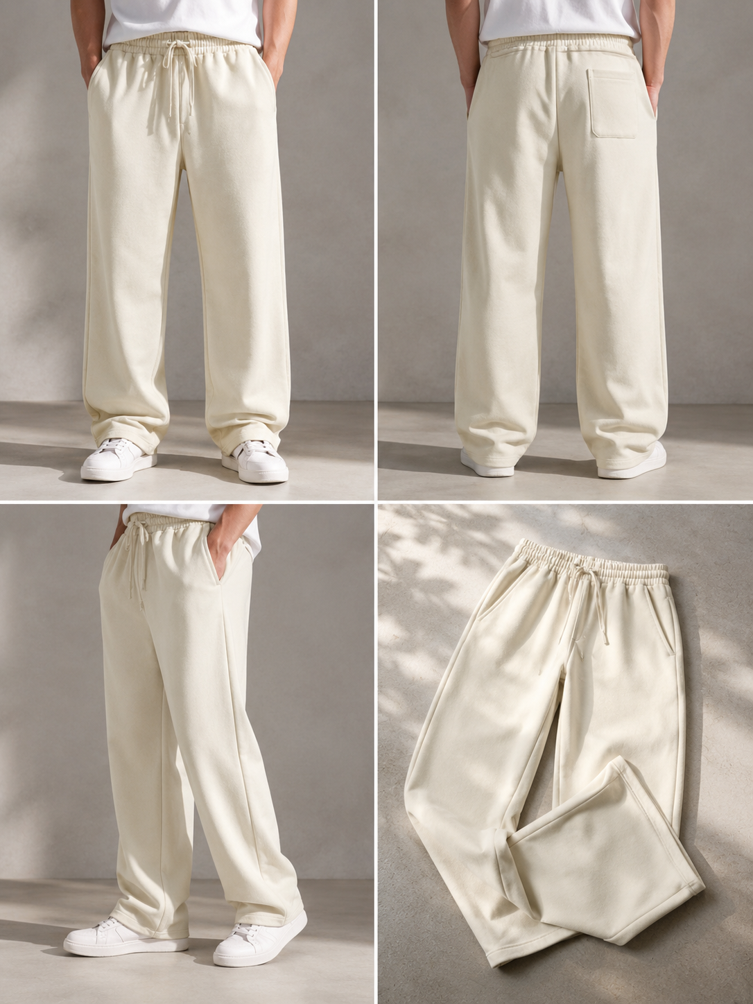 Premium Unisex Relaxed Fit Sweatpants – 260 GSM Terry Cotton | OPSHOPI