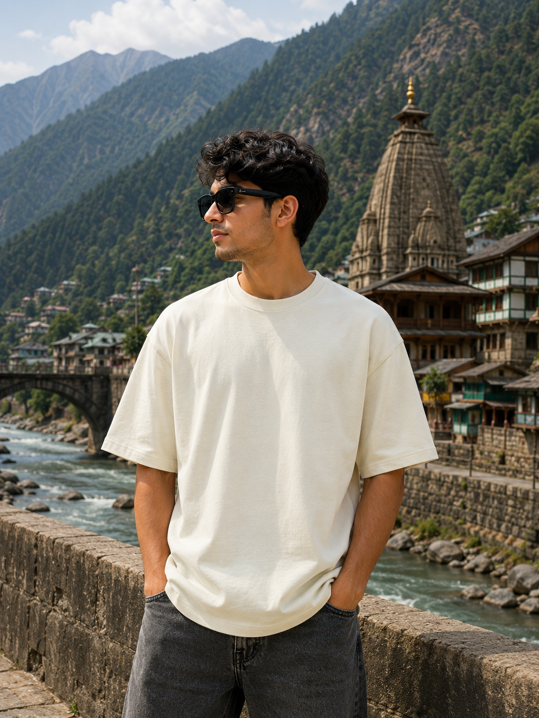 CHAMBA – The Land of Heritage | Premium Oversized Unisex T-Shirt